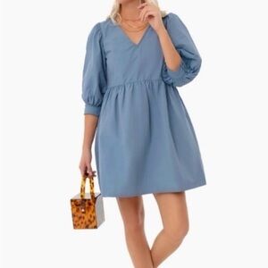 Tuckernuck Blue V-Neck Dress